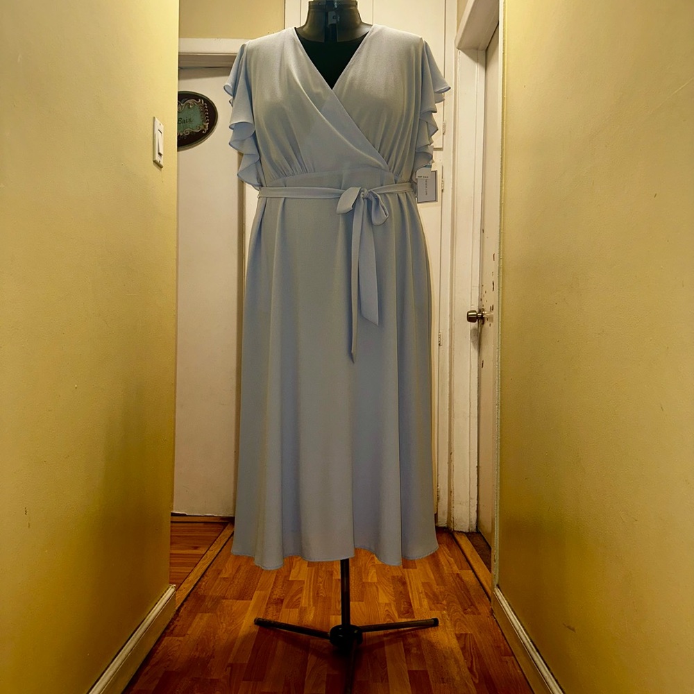 Elegant Light Blue Dress